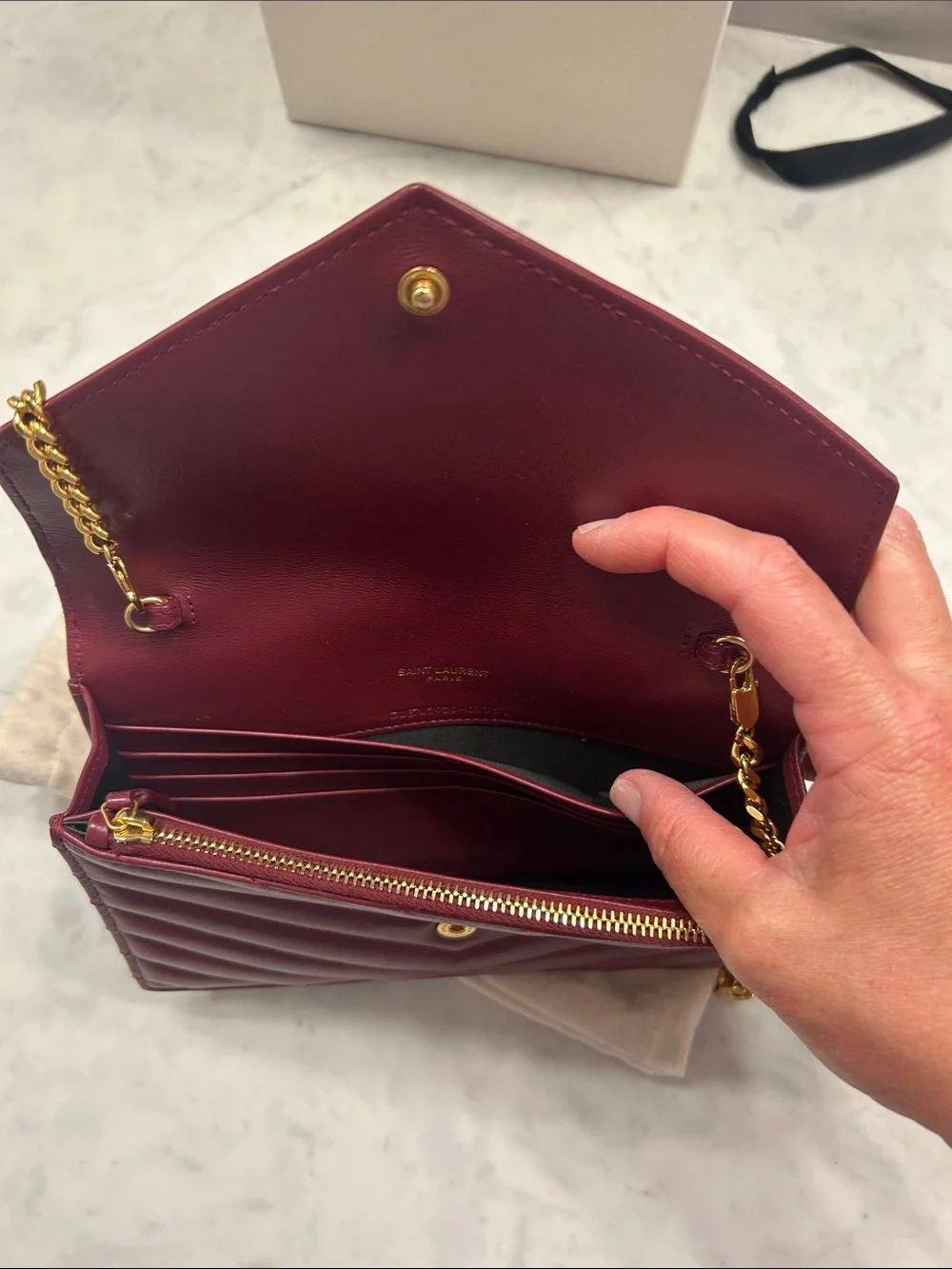 Saint Laurent Cassandre Envelope bag